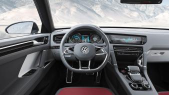 Volkswagen cross coupe concept art dashboards wallpaper