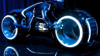 Tron legacy motorbikes movies science fiction wallpaper