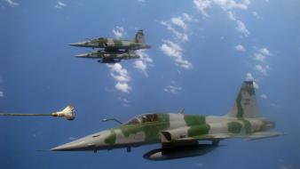 2008 brazil brazilian f5 freedom fighter aircraft wallpaper