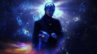 Science fiction mysterious cosmic game wallpaper