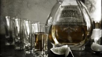 Glass drinks whisky wallpaper