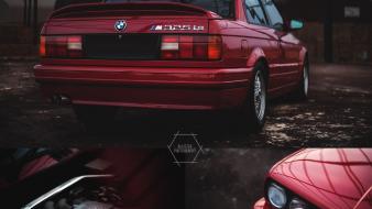 Bmw e30 engines red wallpaper