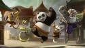 Kung fu panda jumping wallpaper