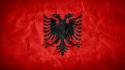 Grunge flags national albania wallpaper