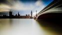 Of parliament river thames westminster bridge cities wallpaper