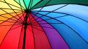 Artwork umbrellas colors wallpaper
