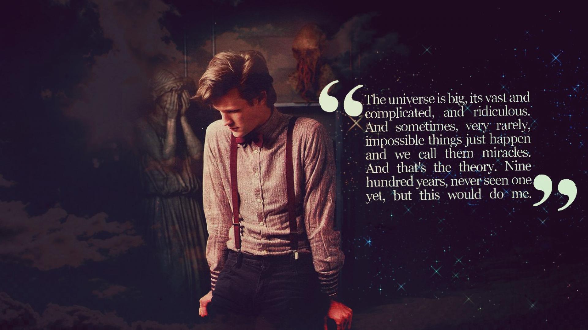 🥇 Quotes matt smith eleventh doctor who weeping angel wallpaper | (98786)