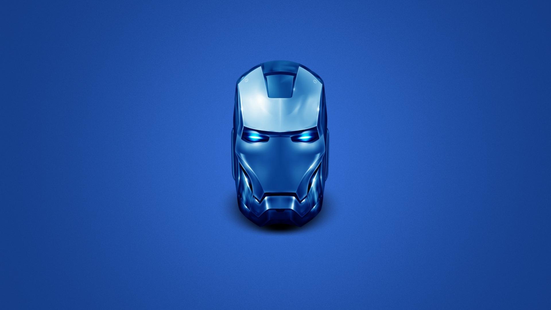 Iron Man Marvel Comics Blue Steel Wallpaper 142160