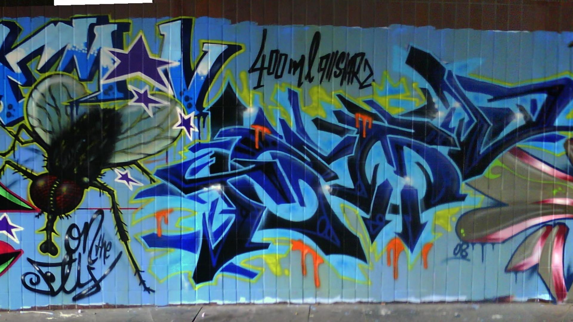 Спрей арт граффити