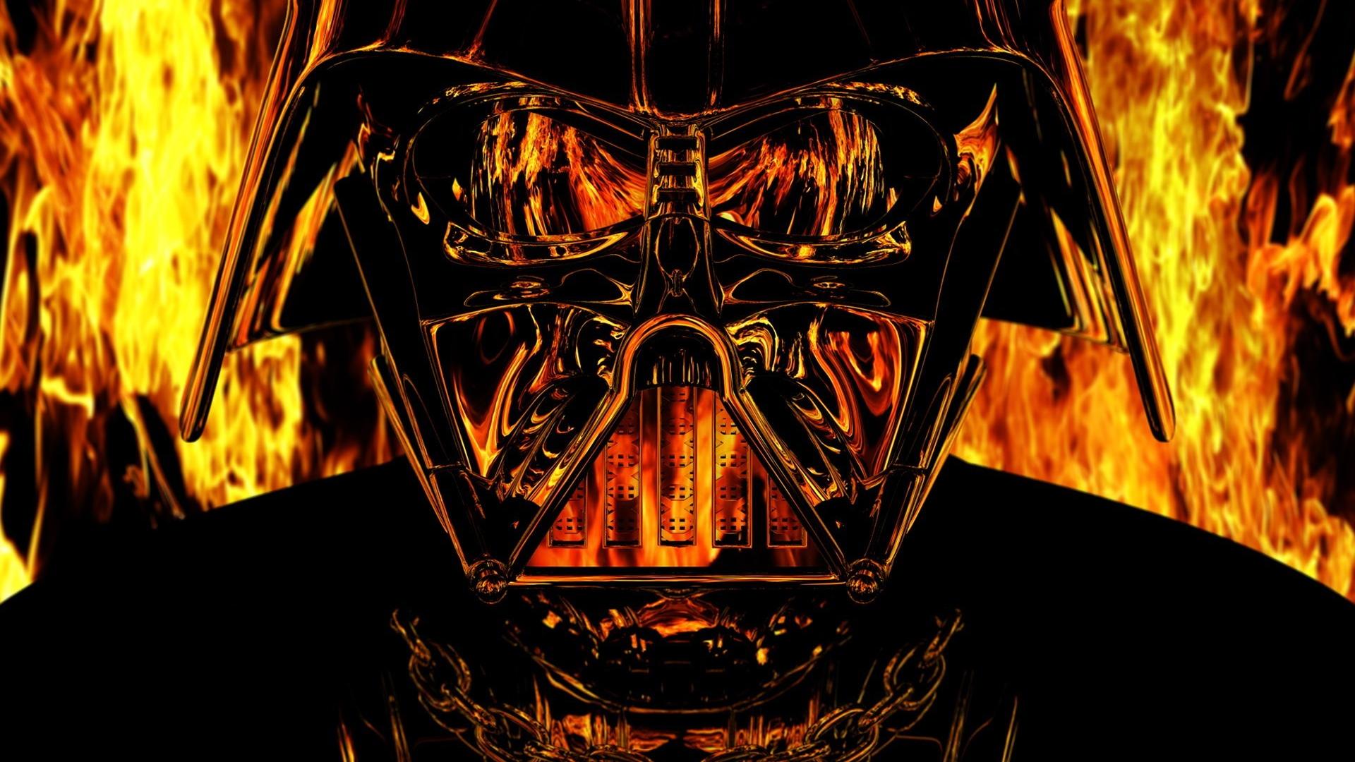 Star Wars Fire Darth Vader Anakin Skywalker Wallpaper 8838