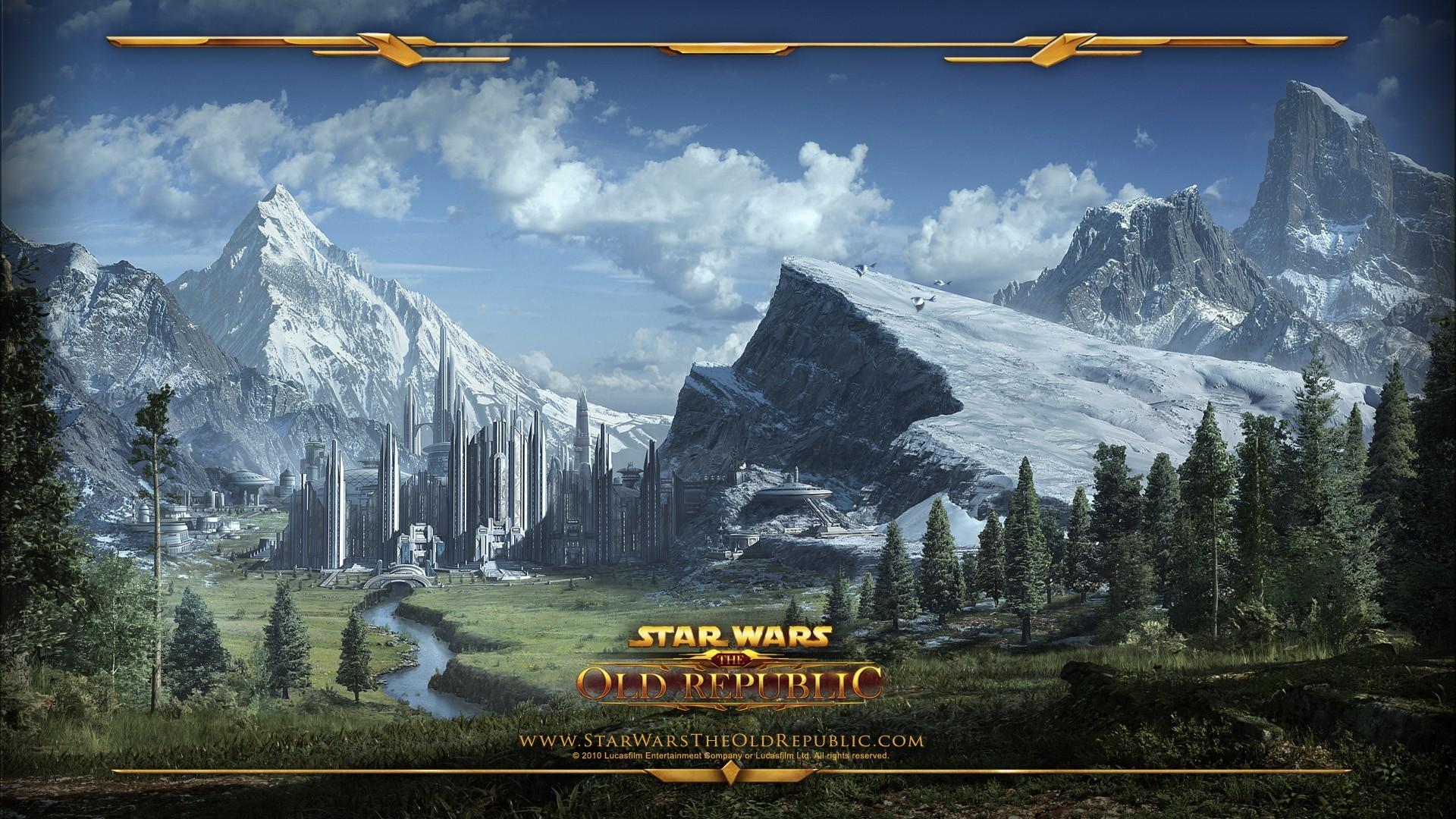 Star Wars Mountains Landscapes Wars The Old Republic Wallpaper