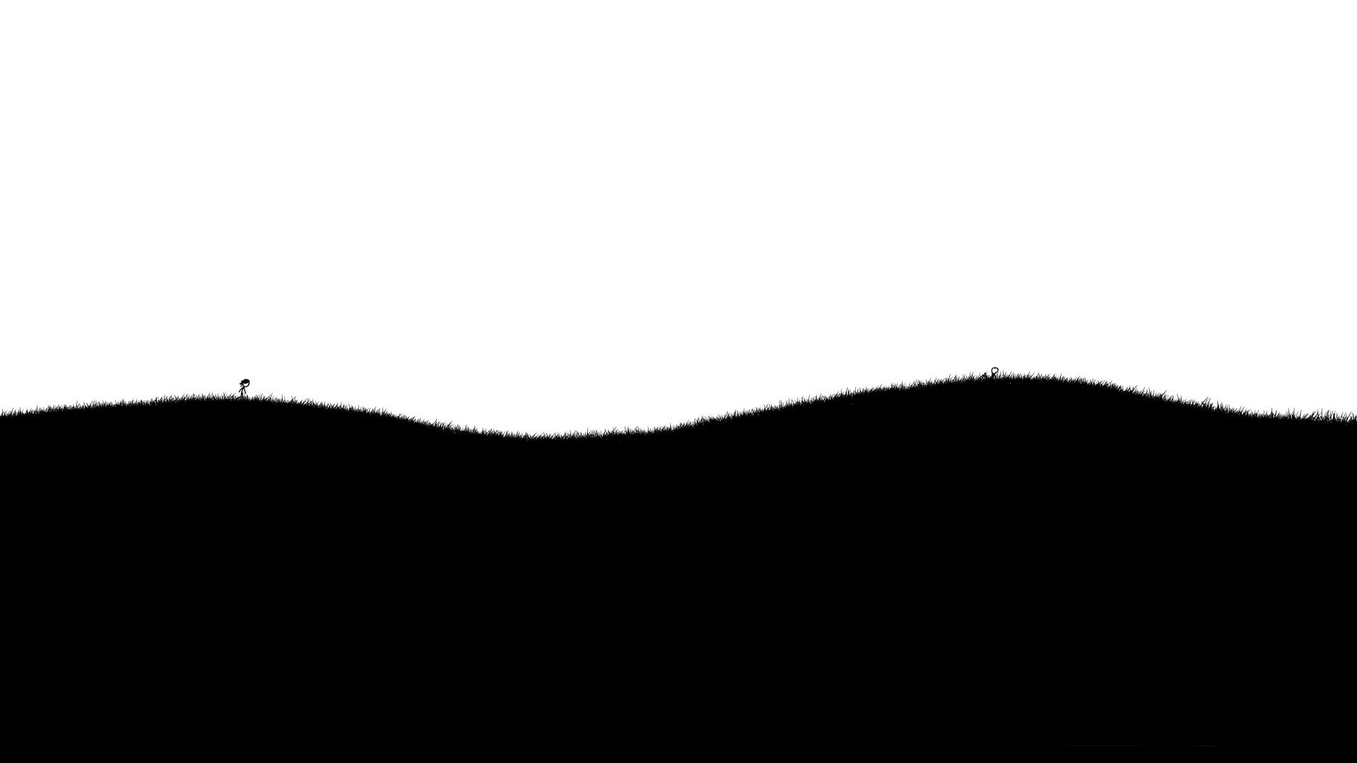  Black  and white  minimalistic  xkcd wallpaper  108382 
