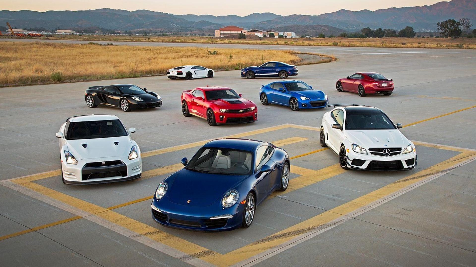 Какие машины можно будет купить. Форд Мустанг и Порше 911. Порше 911 и Шевроле Камаро. GTR Nissan и 911 Porsche. Порше Ауди Мерседес БМВ Ниссан ГТР.