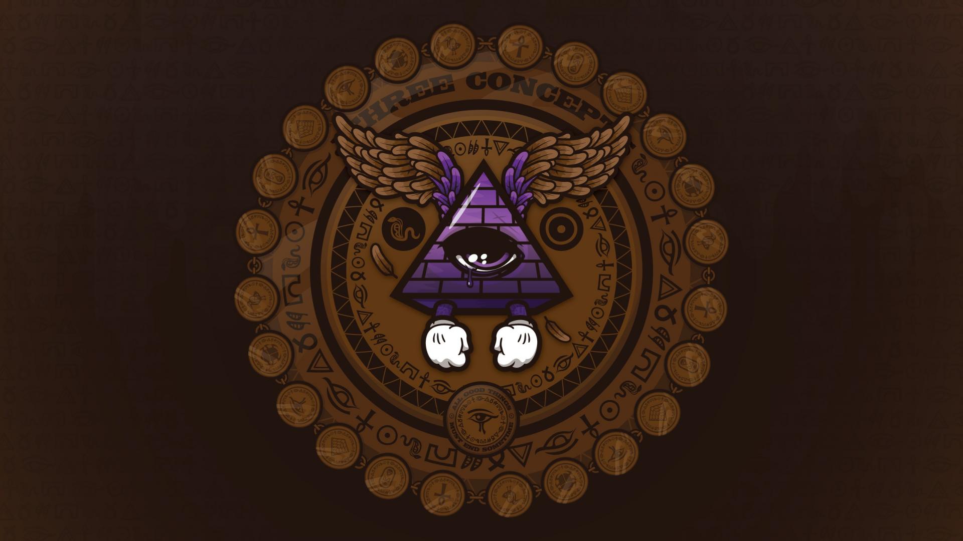 🥇 Masonic symbol pyramids jthree