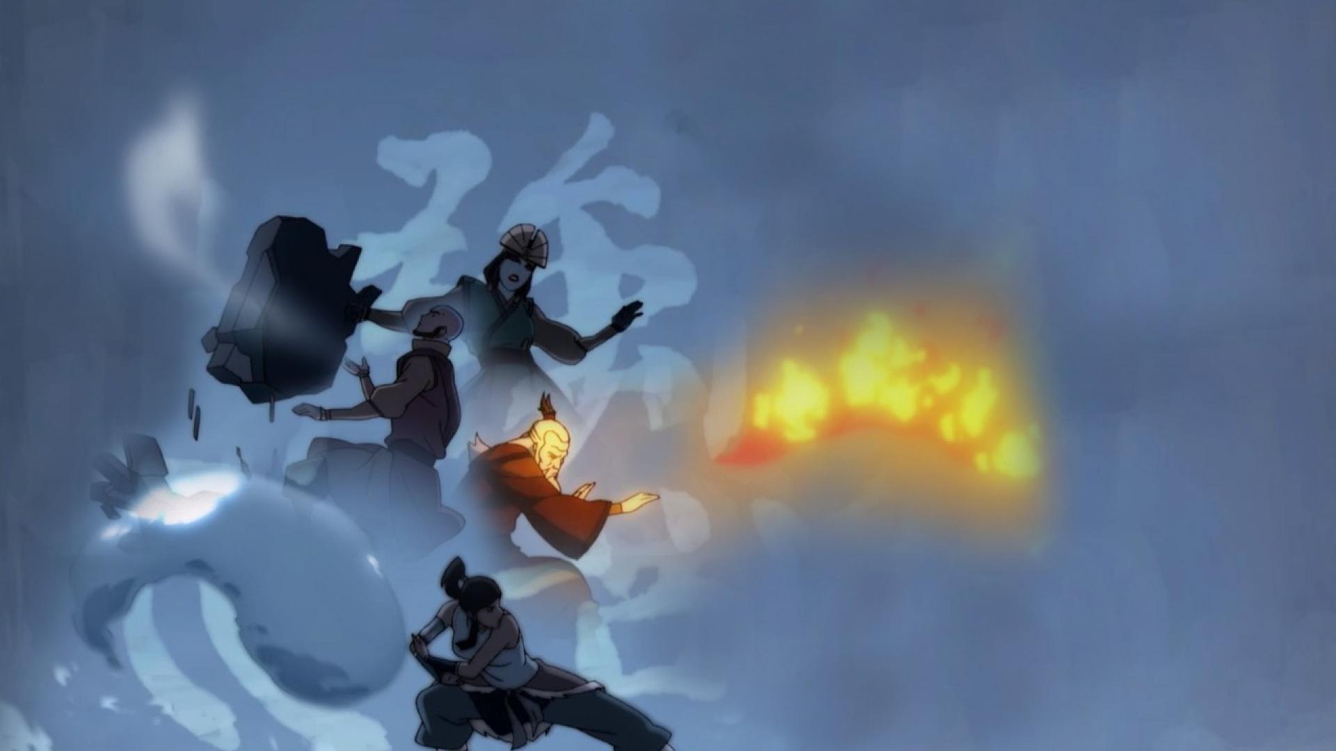Avatar Element Power Legend Of Korra Wallpaper 73604