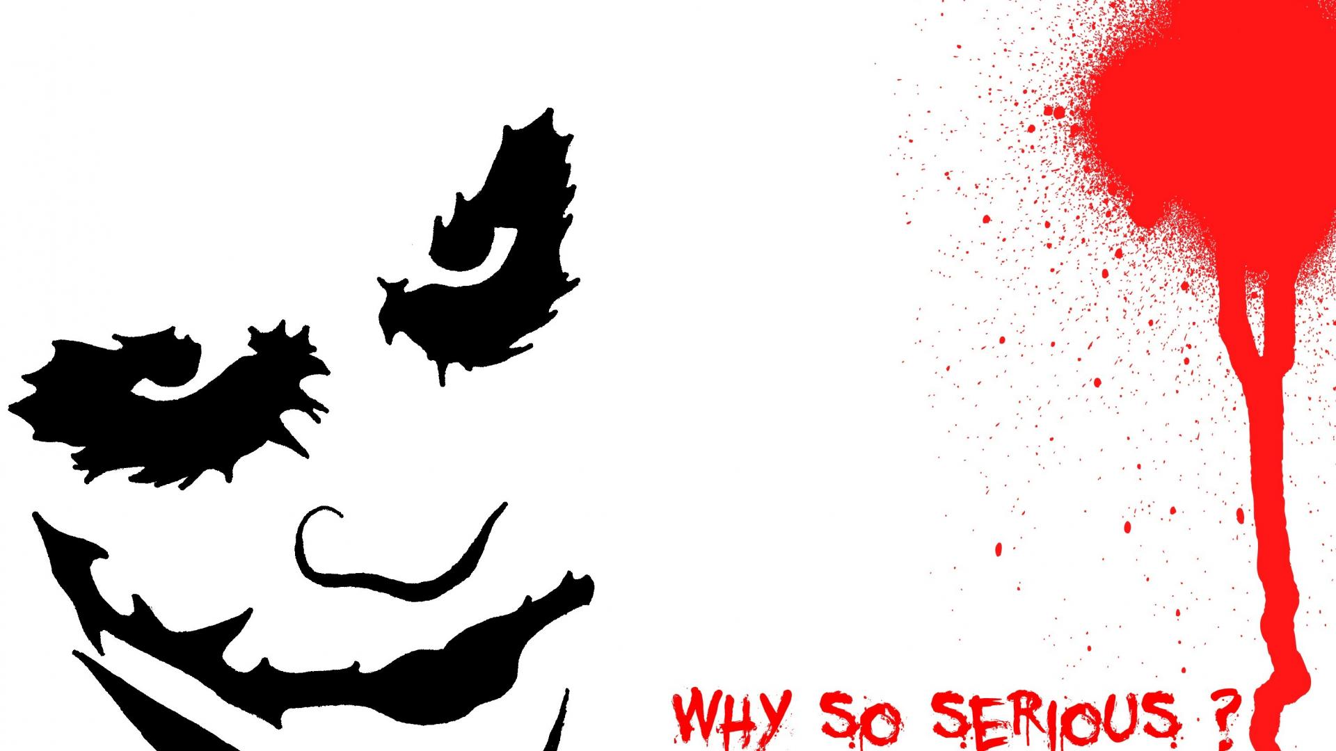 The Joker Stencil Why So Serious Serious Wallpaper 73778
