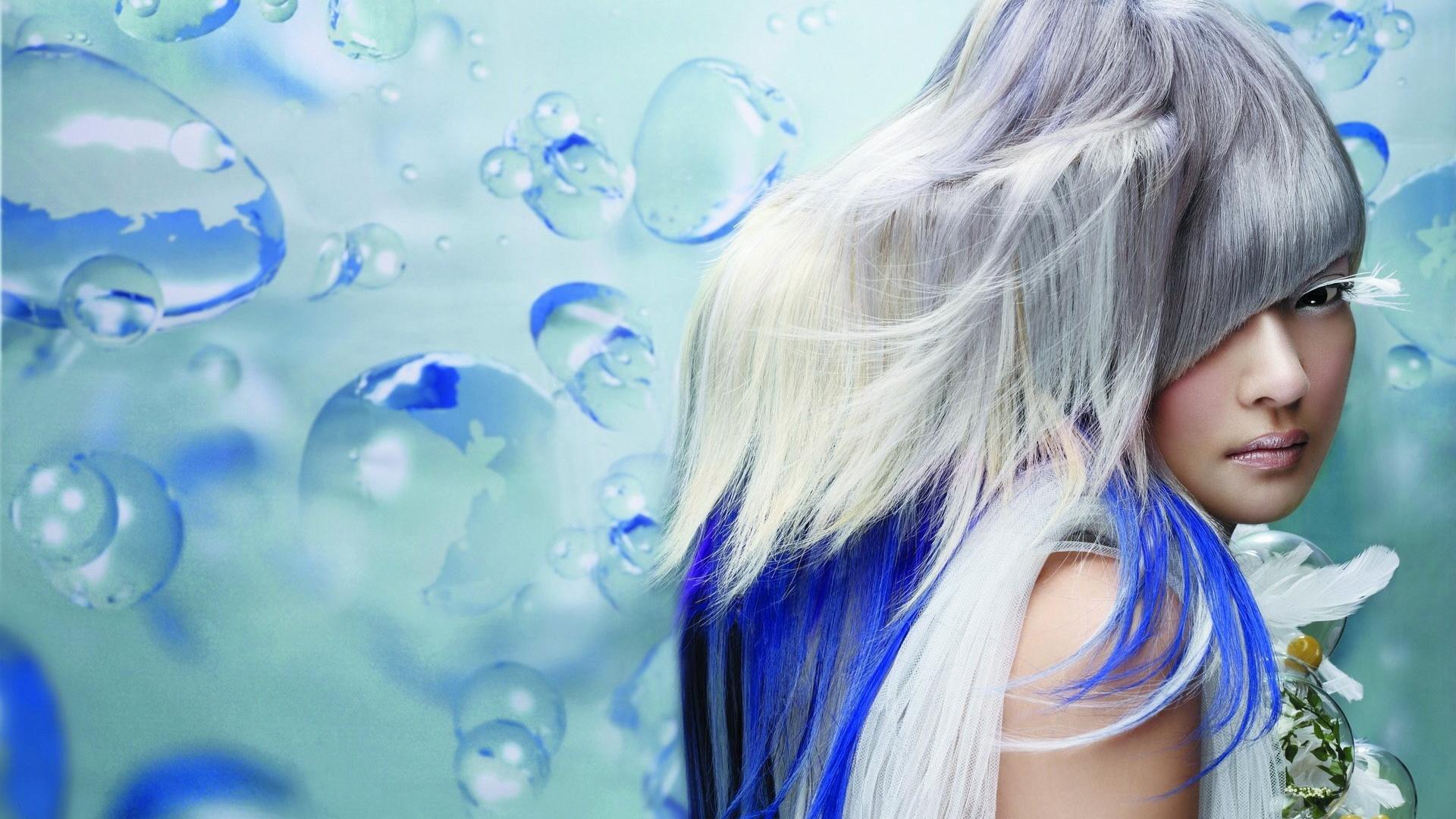 8. "Asian beauty influencers with blue and silver hair" - wide 5