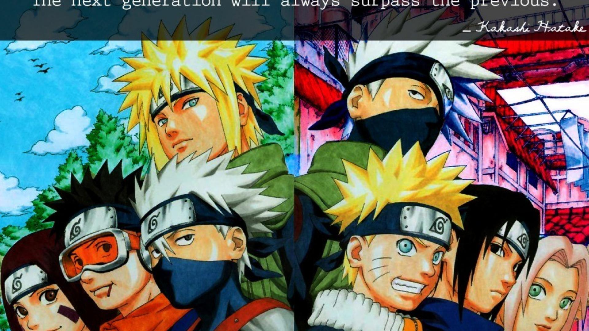 Naruto Shippuden Team 7 Wallpaper Hd - Bakaninime