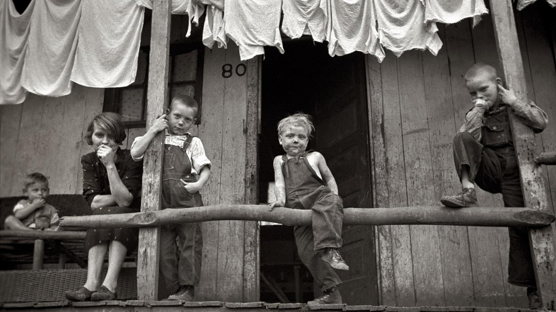 Laundry old photography children marion post wolcott 