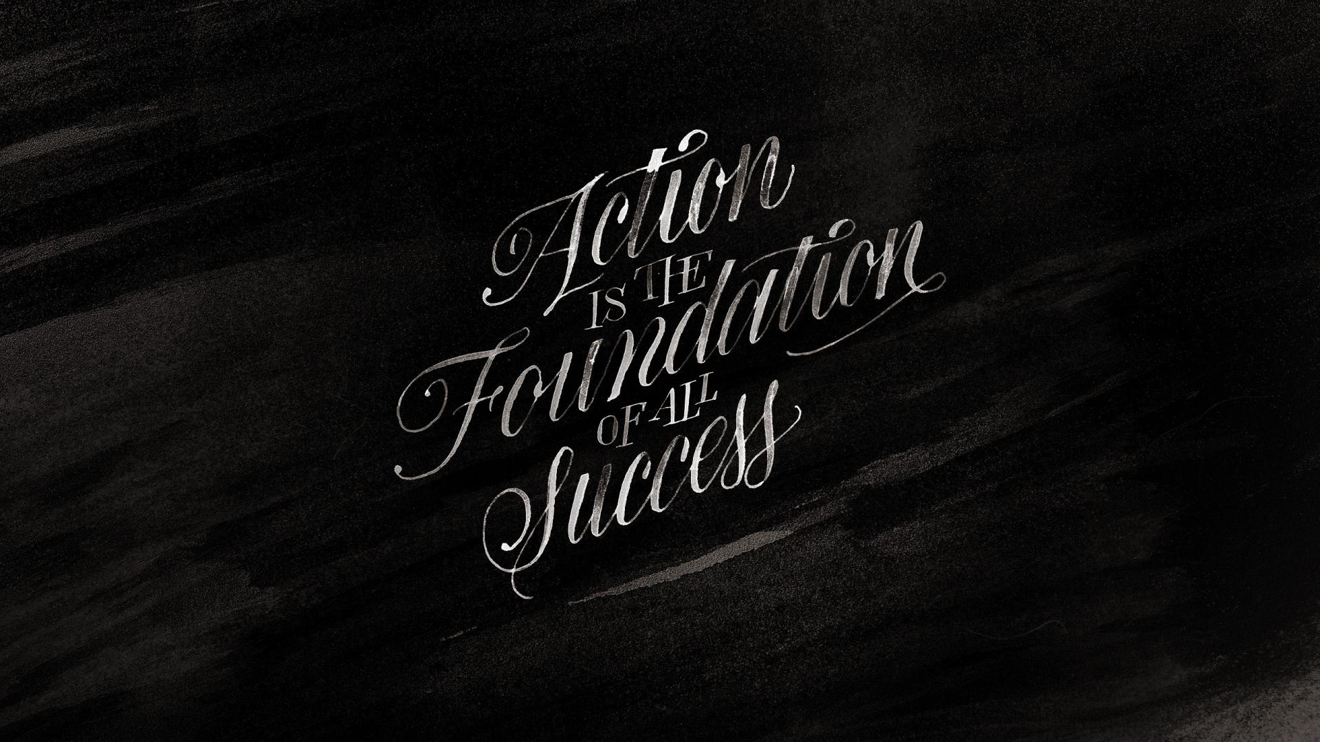 🥇 Minimalistic typography grayscale inspirational motivation