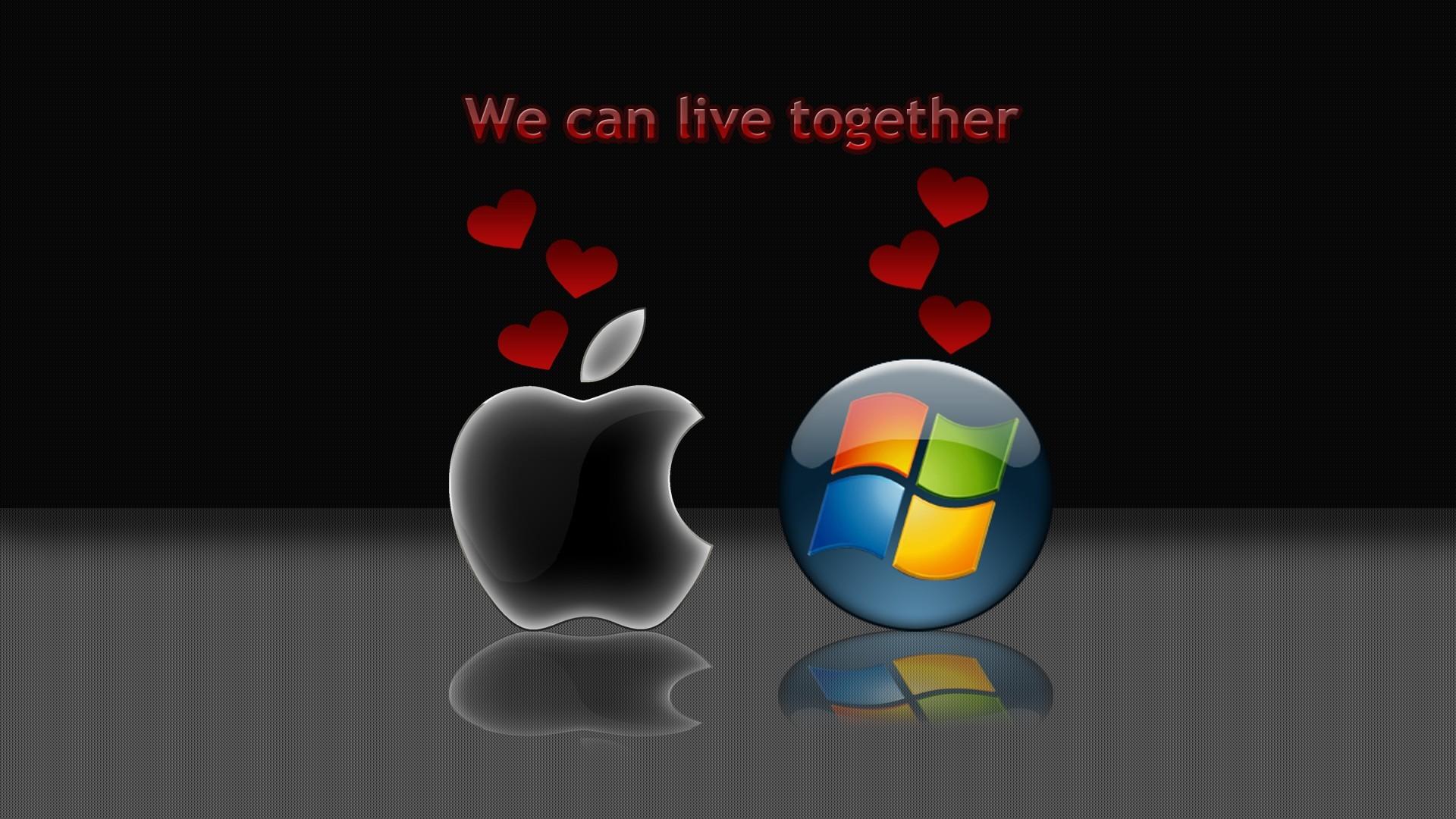 Inc Mac Live Together Can Windows Logo Wallpaper 83017