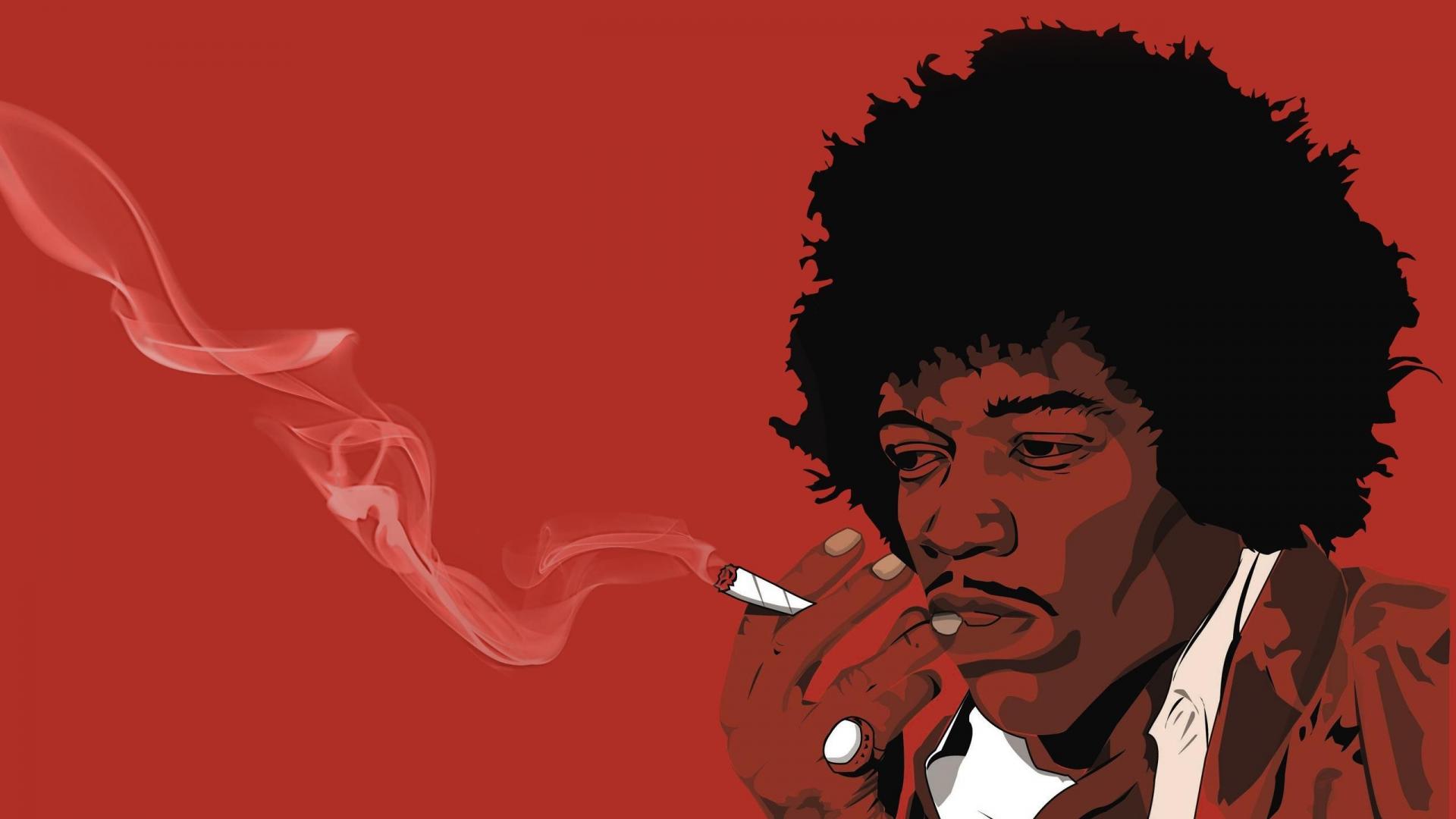 Men Jimi Hendrix Cigarettes Stoner Wallpaper 953