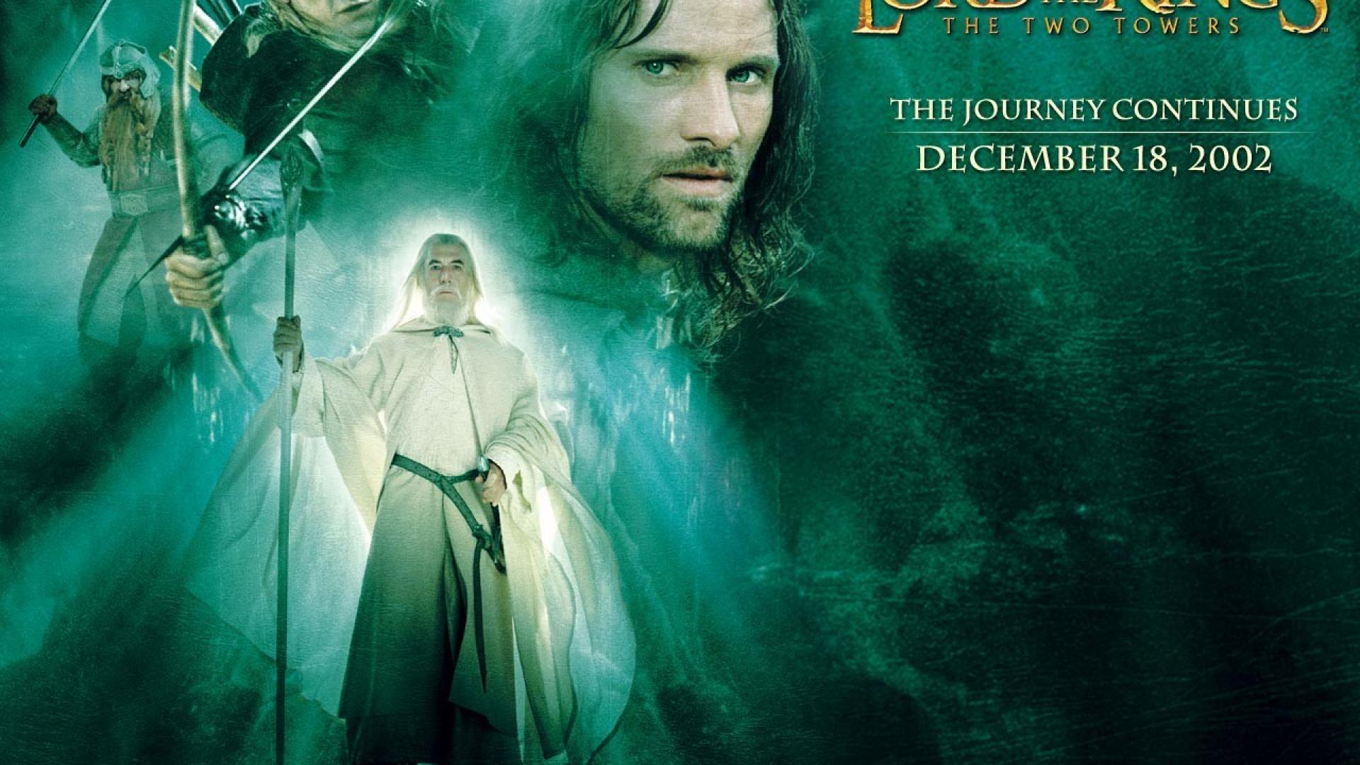 Of Rings Aragorn Gimli Legolas Two Towers Wallpaper 31294