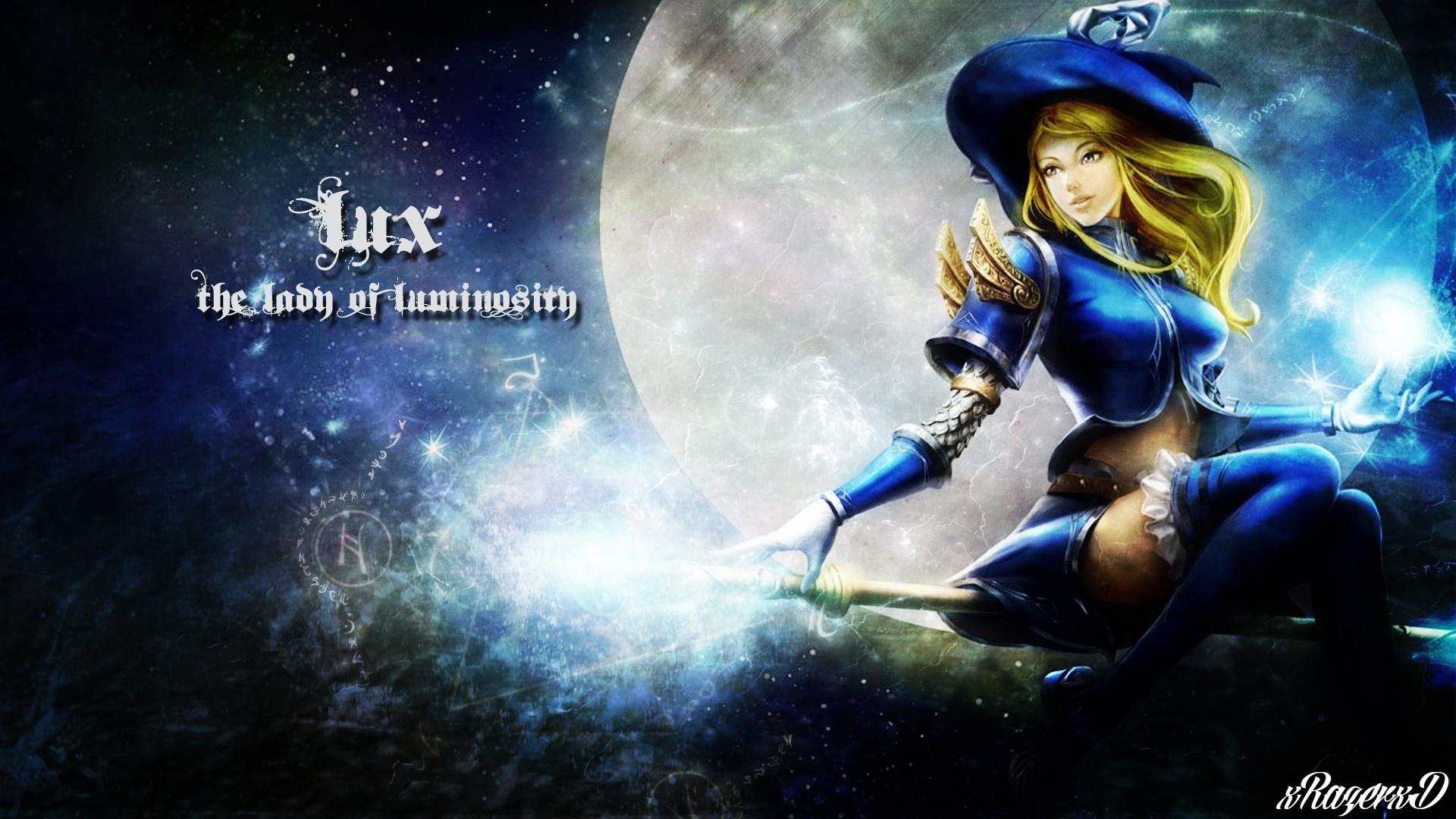 League Of Legends Lux Sorceress Wallpaper 33003