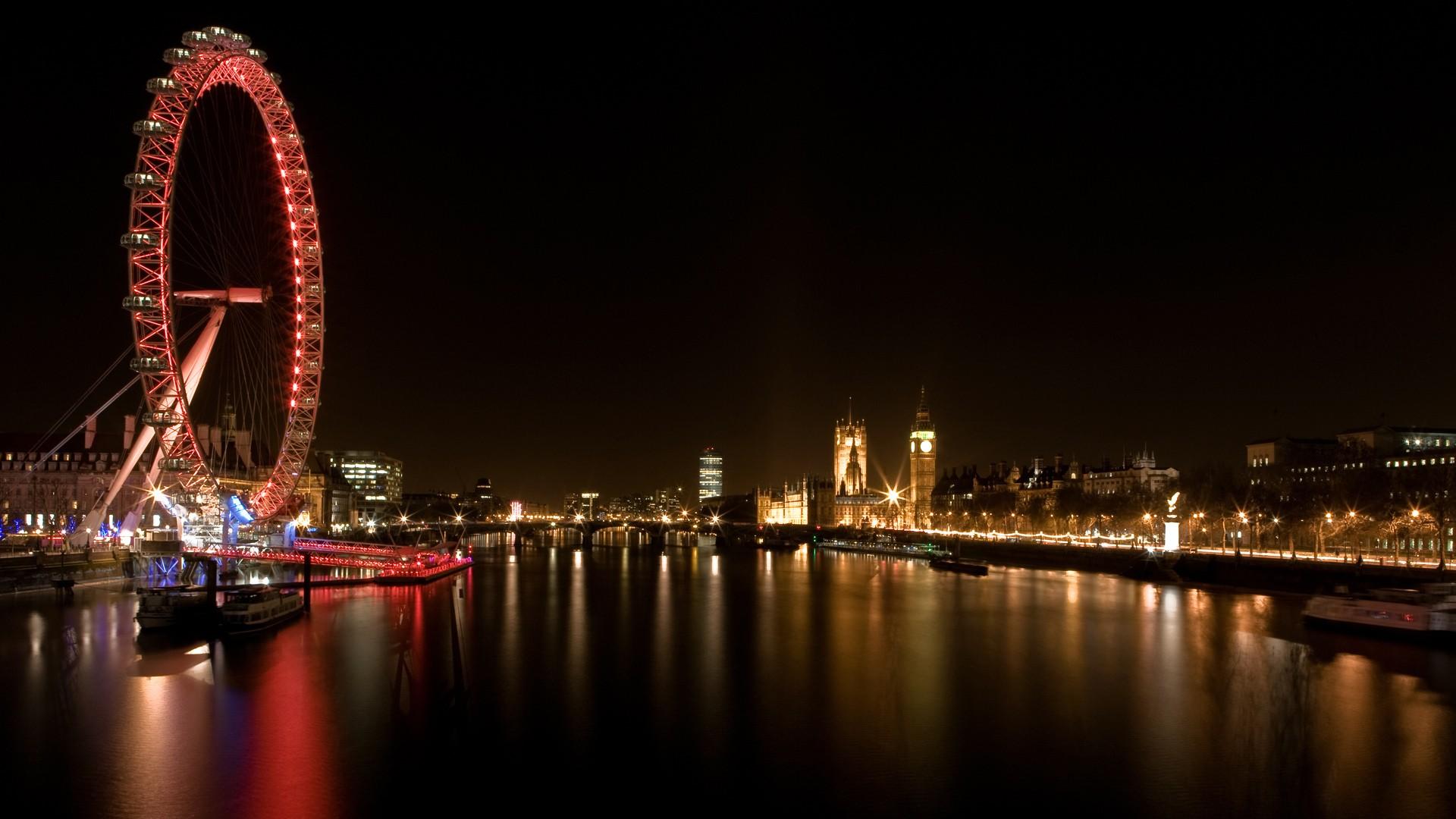 🥇 London night skyline wallpaper | (86773)