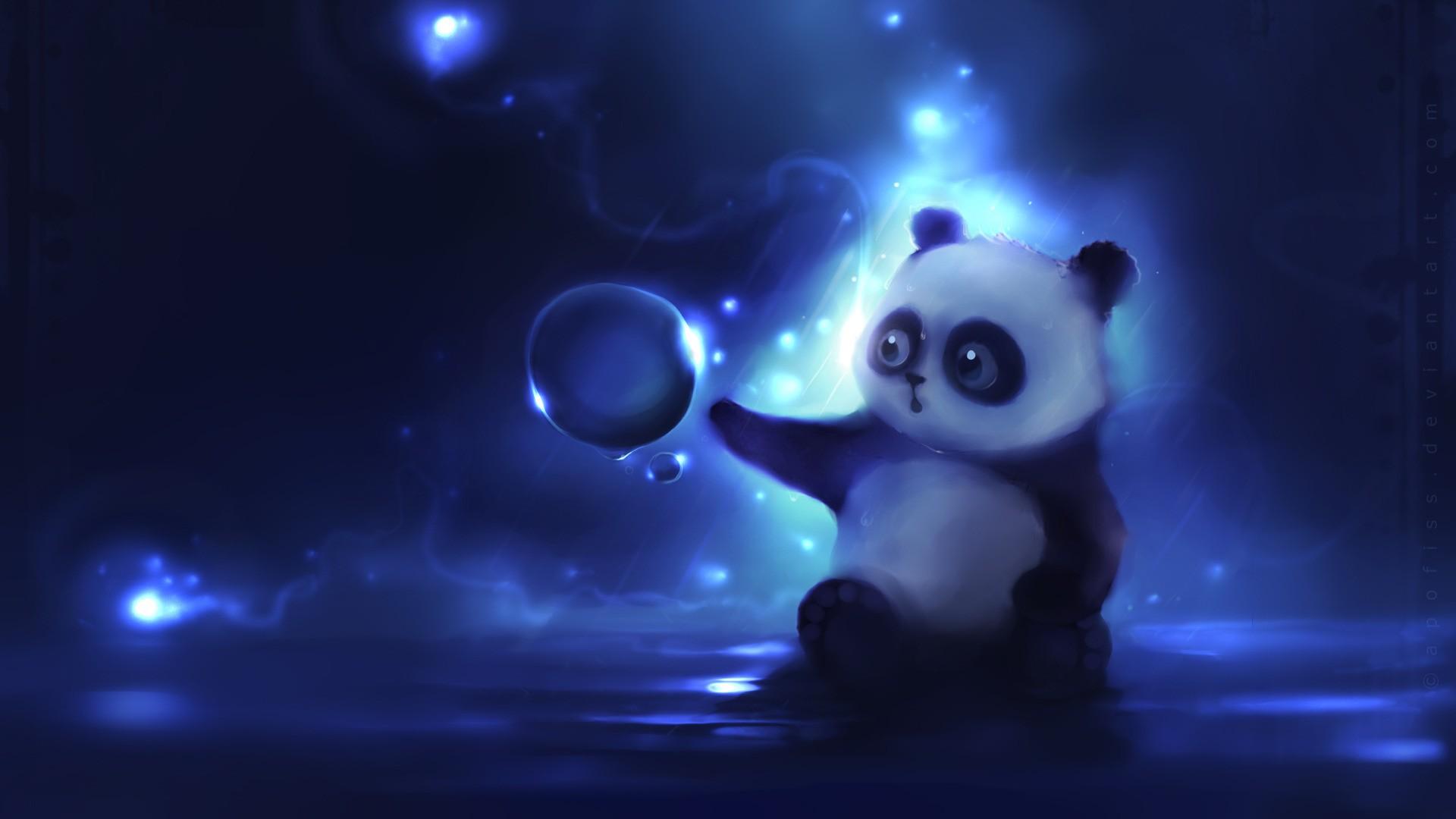 🥇 Cute animated panda wallpaper | (87267)