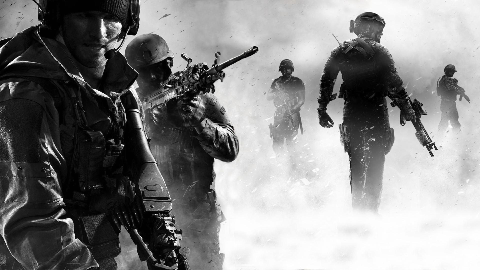 Soldiers Guns Call Of Duty Modern Warfare 3 Wallpaper 122110