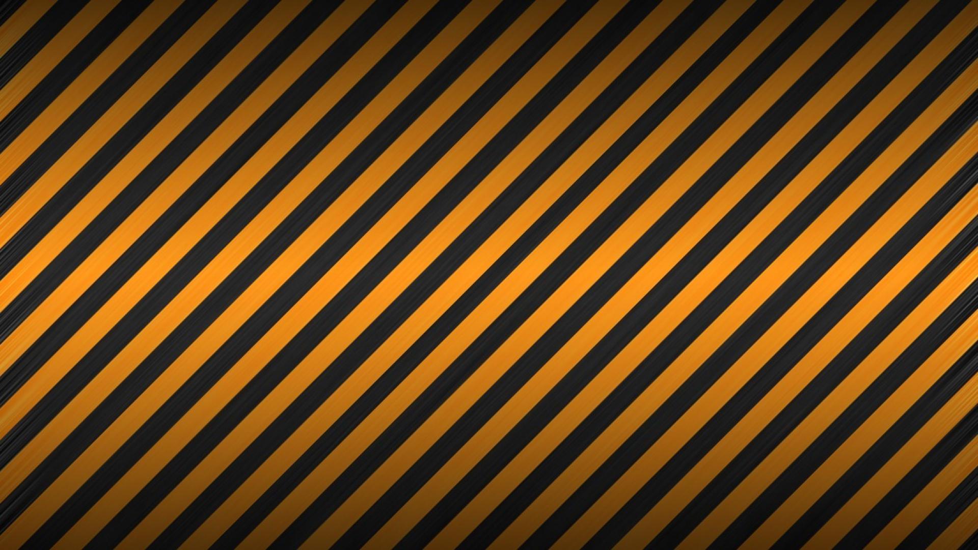 Black Yellow Textures Simple Background Stripes Wallpaper