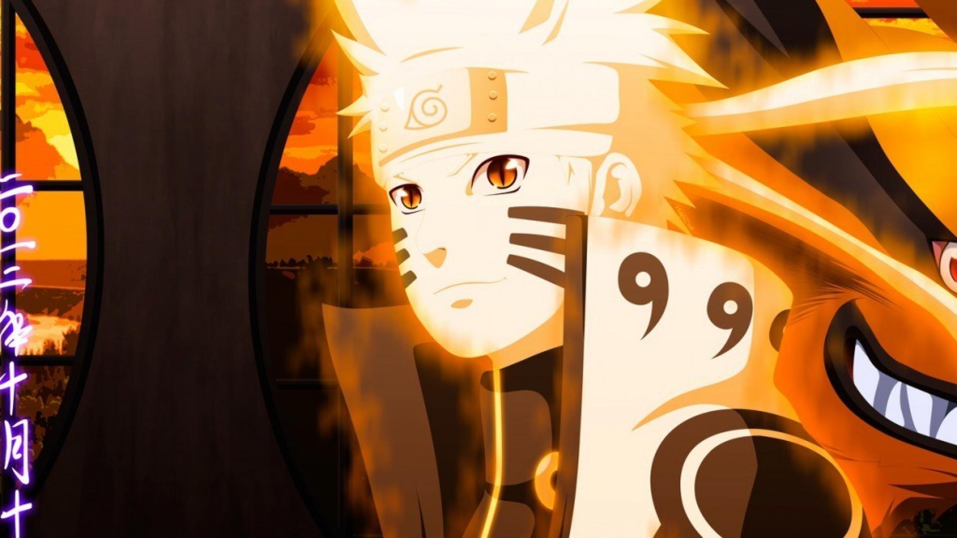 Naruto: shippuden kyuubi uzumaki naruto kurama chakra mode 