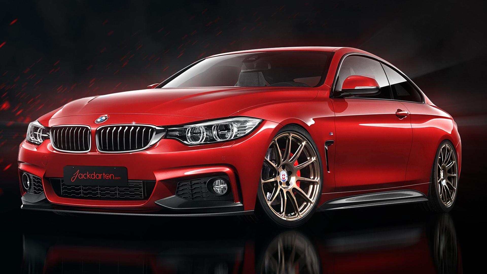 Bmw 4 Series Coupe Cars Red Wallpaper 45796