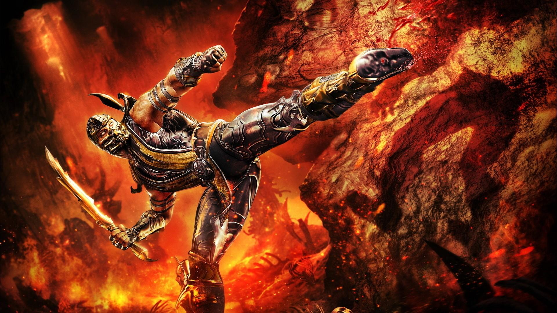 🥇 Mortal kombat scorpion Wallpaper