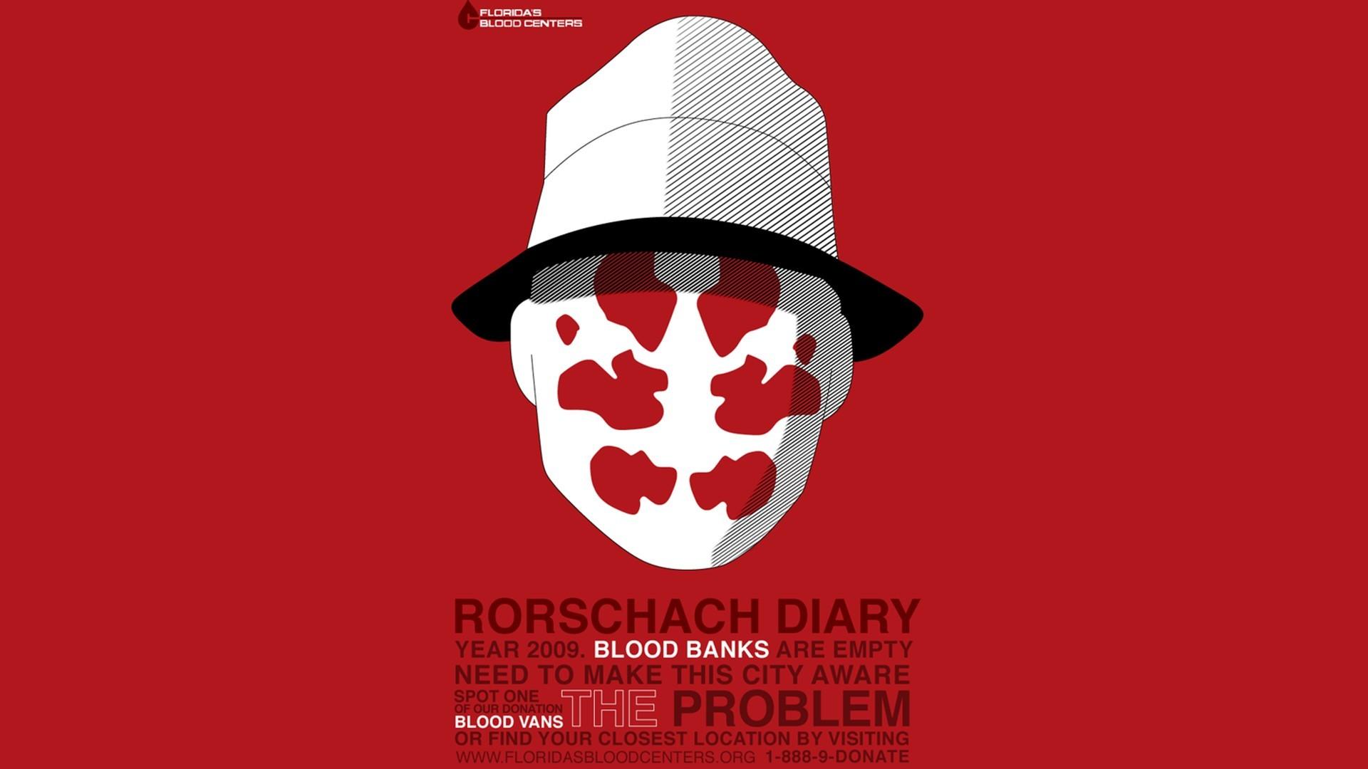 🥇 Rorschach watchmen fan art movies wallpaper (135804)