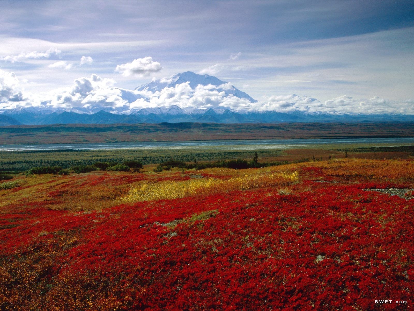Nature alaska brilliant national park colors wallpaper | (8823)