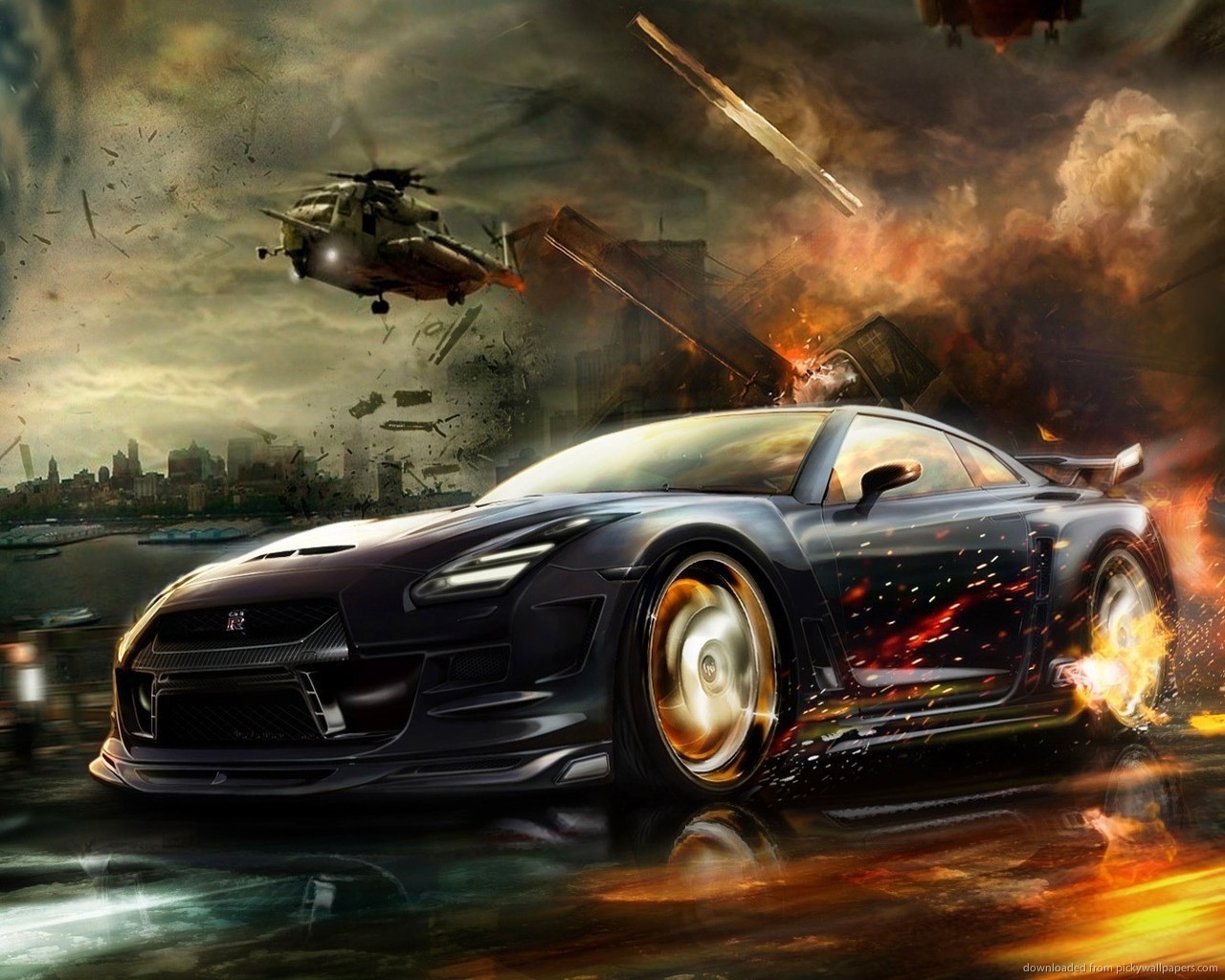 Nissan driving skyline r34 gt-r gtr fast wallpaper | (1253)