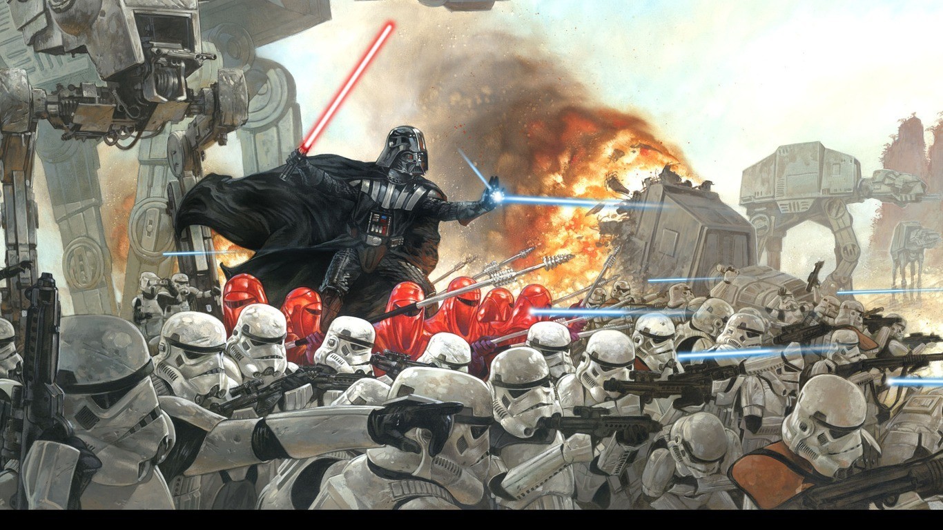 Star wars darth vader galactic empire imperial army wallpaper | (124385)