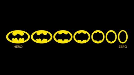 Batman hero logo zero wallpaper