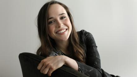 Brunettes women ellen page celebrity wallpaper