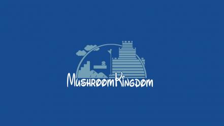 Funny parody logos simple background mushroom kingdom wallpaper