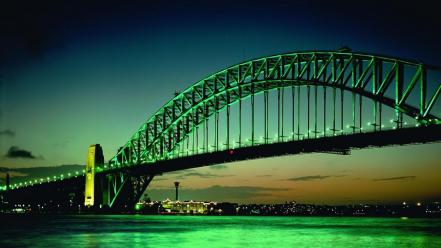 Green Bridge wallpaper