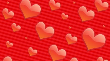 Hearts And Stripes wallpaper