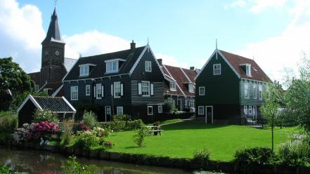 Holland villages the netherlands wallpaper