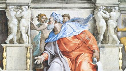 Michelangelo ezekiel wallpaper