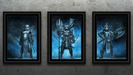 Star wars samurai frames artwork wallpaper
