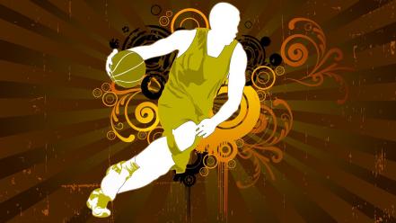 Basketball Vector Hd wallpaper