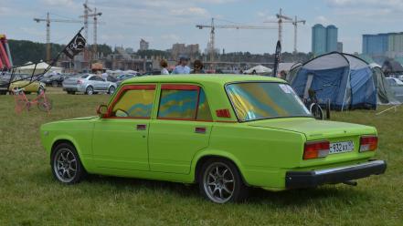 Cars lada 2107 russian wallpaper