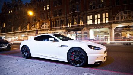 Cars urban white aston martin dbs wallpaper